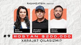 $200 000 Xarajat, Oilaviy Biznes Boshlash, Farzand Tarbiyasi, Onlayn Kasblar | Raqamizatsiya Podcast