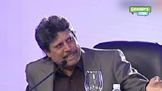 Kapil Dev's Struggle With English