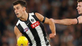 Nick Daicos AFL Debut Highlights (27 Disposals, 4 Tackles)