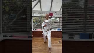 How to execute a back fist in karate  #backfist #uraken #shotokan #karate #strike #technique