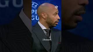 Best Teammate? Thierry Henry Chooses Bergkamp Over Lionel Messi #shorts #football