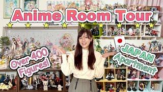 Anime Figure Room Tour! Japanese Apartment with over 400 figures