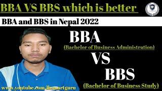 BBA VS BBS which is better  // BBA and BBS in Nepal // full details