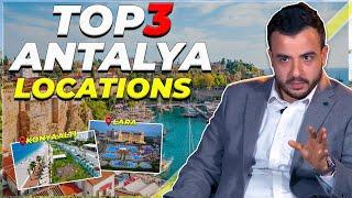 Antalya Property Best 3 Locations Revealed