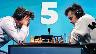 Magnus Carlsen vs. Ian Nepomniachtchi | Game 5 | Champions Chess Tour Finals