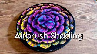 How to Use an Airbrush in Acrylic Pouring