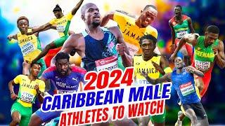 Top 10 Caribbean Male Track & Field Athletes to Watch in the 2024 Olympic Year Season