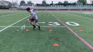 Iron Cross lax footwork