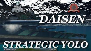 Daisen Goes Full Send  Tier 9 BB Analysis | Unbraekable Line World of Warships Archipelago 2025