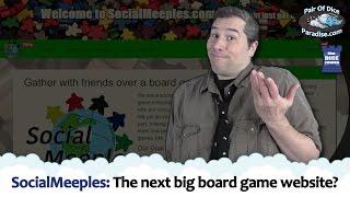 Social Meeples: The Next Board Game Website?