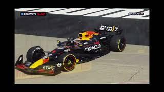 Max Verstappen crash  with Lewis Hamilton Hungarian GP F1 2024