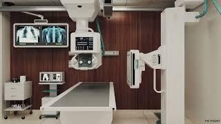 Hospital 3D Animation Walkthrough _ THE VISIONS STUDIO