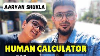 Meeting AARYAN SHUKLA || Human Calculator || Mental Calculation World Champion