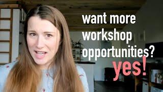 Get more yoga workshop opportunities WITHOUT more experience or education