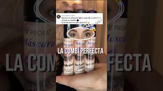 Combinando 3 máscaras de pestañas #foryou #beauty #parati #trending #viral #shorts #short #prosa