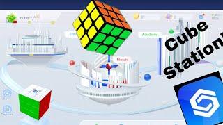 How to use the app Cube Station