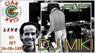 DJ MIKI@DJ SET OF 24-06-1976 AT THE DISCOTECA CIAK (BO) (VIDEO BY CINZIA T.)