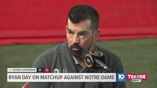 Ryan Day pregame interview | Ohio State vs. Notre Dame in national championship