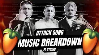 Attach Song - Sidhu Moose Wala | Music Breakdown | Fl Studio (Hindi) | Song Deconstruction