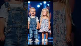 Adorable little girl having fun on the America's Got Talent stage!#agt2024  #shorts #magic #video