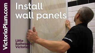 How to fit shower wall panels | Fitting tips from Victoria Plum