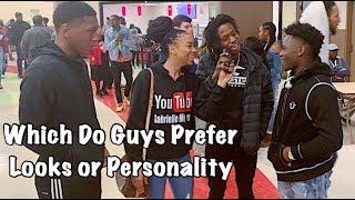 Which Do Guys Prefer Looks or Personality || Gabrielle Morris