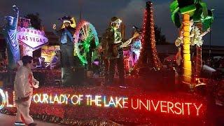 Living Light Shows outfits OLLU Float at Worlds Largest Night Parade