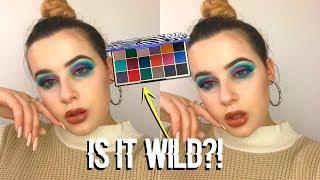 TESTING THE NEW REVOLUTION BEAUTY "WILD ANIMAL" PALETTES! | becca jayne