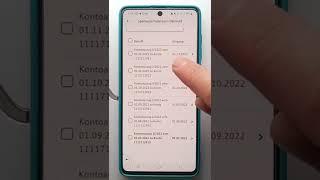 Sparkasse як зробити виписку по рахунку / выписку по счёту / в додатку , Kontoauszug Sparkasse App