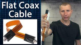 Flat Coaxial Cable for Windows and Doors Review