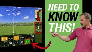 Level up your golf game with these 5 key launch monitor data points