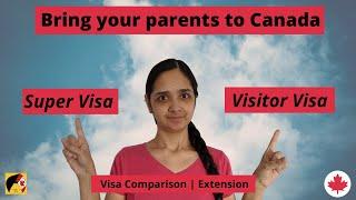 Visitor visa or Super Visa, confused? Visa options for parents and grandparents