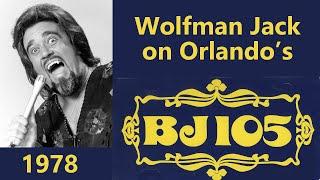 Wolfman Jack on the air at Orlando's BJ-105 in 1978-Preserving Radio's Past