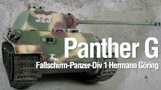 Panther Ausf. G Hermann Göring Division - Painting and Weathering