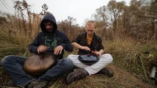 The duo on tank drums / kosmosky!