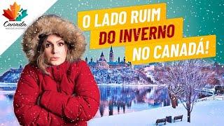 O FRIO NÃO É O PIOR PROBLEMA NO CANADÁ!