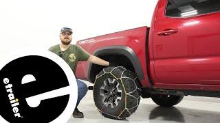 etrailer | How to Set Up Your Titan Chain Alloy Snow Tire Chains on a 2022 Toyota Tacoma