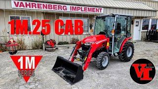 Massey Ferguson 1M.25 Cab Hydrostat  Mid-Sized Premium Compact Tractor