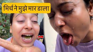 Pooja ne khaa liya jolochip ka baap  | critical condition 