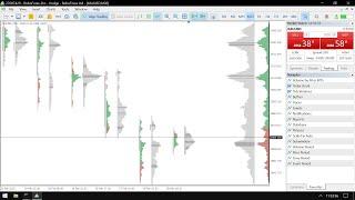 Market Profile TPO and Volume Profile Histogram Composite · LIVE: Gold Spot XAUUSD