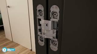 Ceam - Concealed hinge model 1131s installation and adjustments guidelines