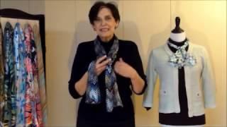 How to Tie a Rectangular Scarf - Part 1