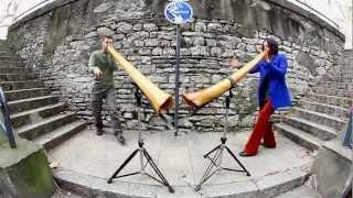 DIDGERIDOO Adèle & Zalem - Didgeridoo Duet / teaser 2013