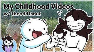 Watching my childhood videos w/ theodd1sout