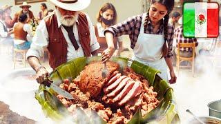 Estos TACOS de BARBACOA Solo Existen en México  350 KG de Carne #barbacoa