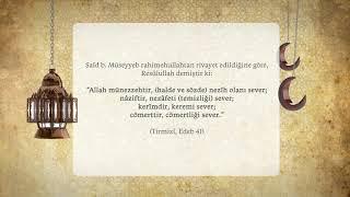 Hadis (Allah münezzehtir, nezîh olanı sever)