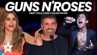 This Super Amazing Voice Very Extraordinary Singing Song GUNS N' ROSES | America's Got Talent Parody