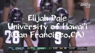 Hawaii Warriors: Elijah dale 2018 Senior Highlights