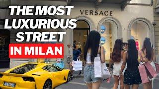 Milan, Via Monte Napoleone | Europe's Fourth Expensive Street