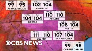 Texas under heat alerts as temperatures rise above 100